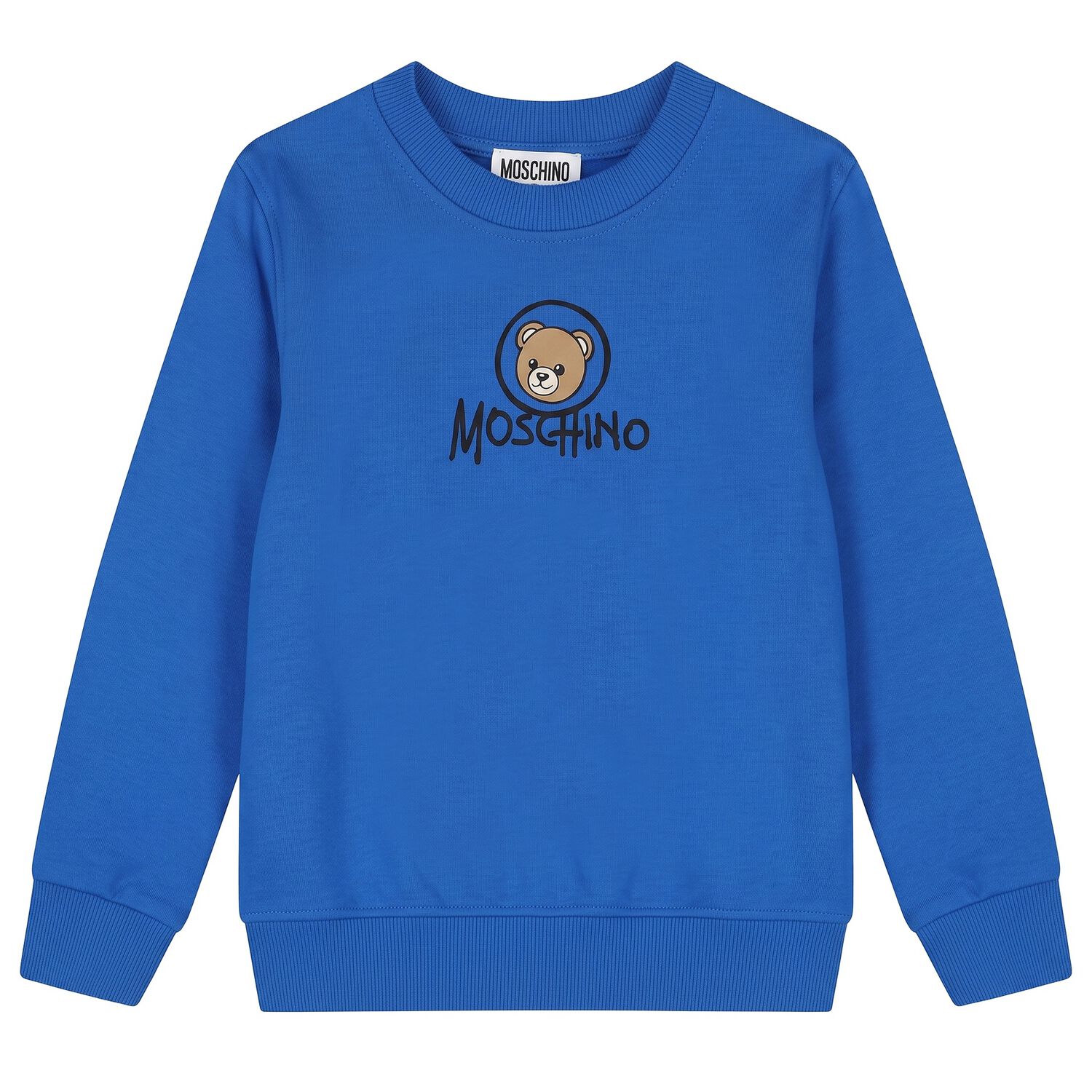 Blue Teddy Bear Logo Sweatshirt, 2, hi-res