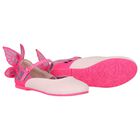 Girls Pink Butterfly Shoes, 1, hi-res