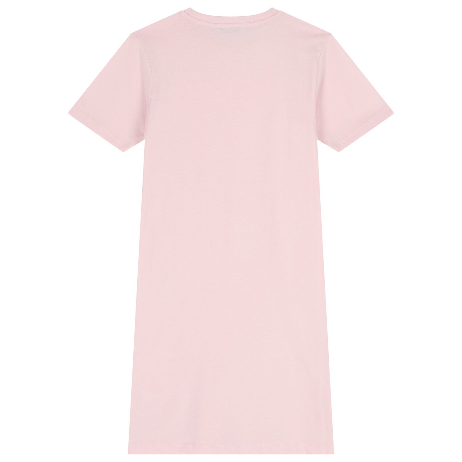 Girls Pink Logo Dress, 3, hi-res