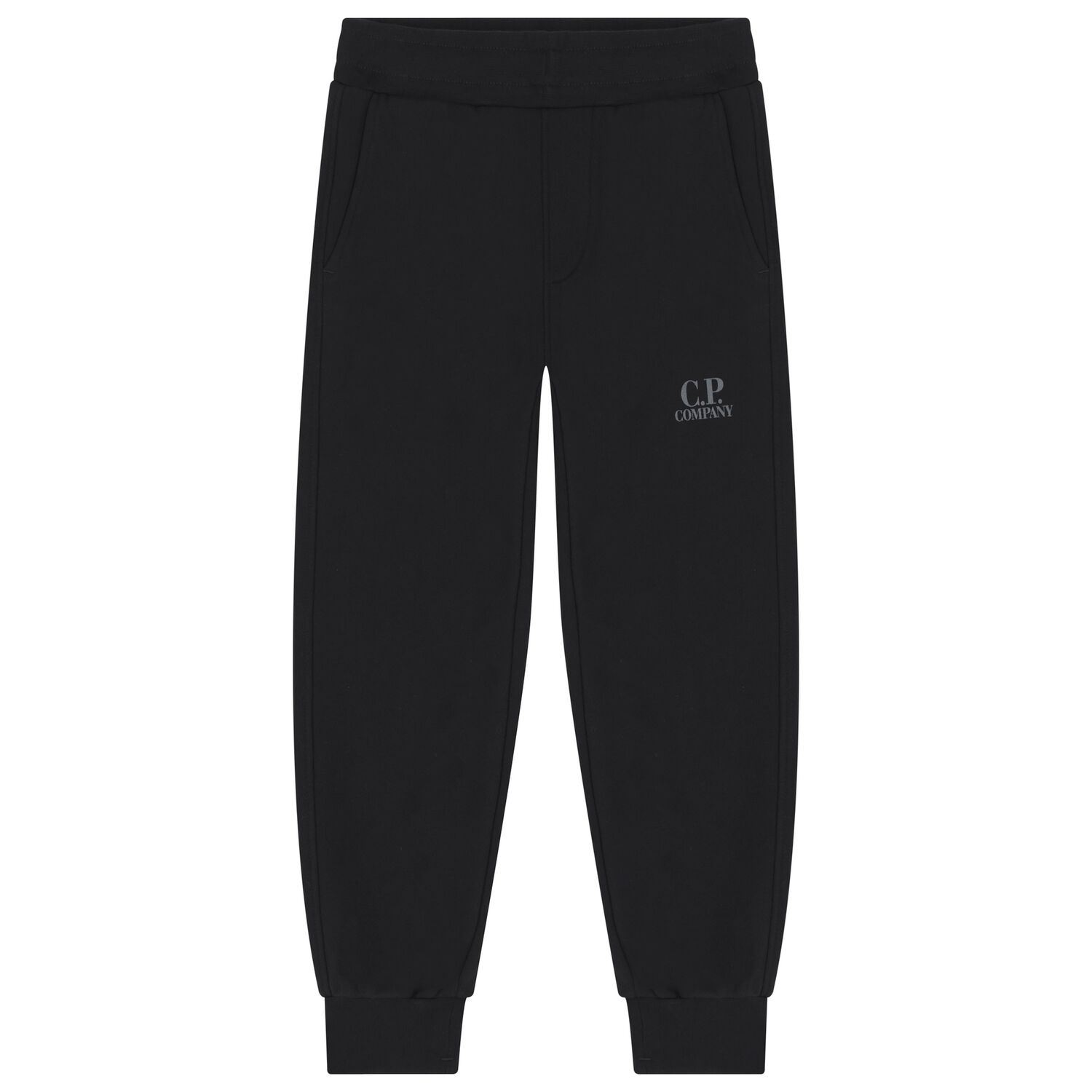 Boys Black Logo Joggers , 1, hi-res