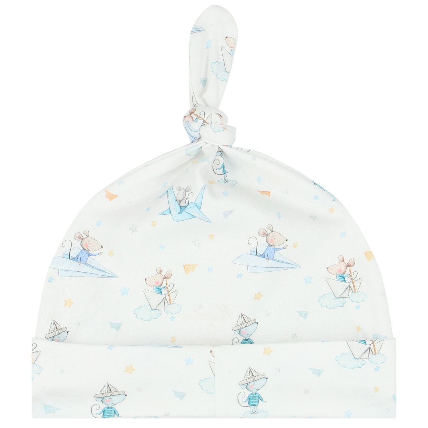 طقم أولاد أفرول بطبعة باللون الأبيض, 1, hi-res