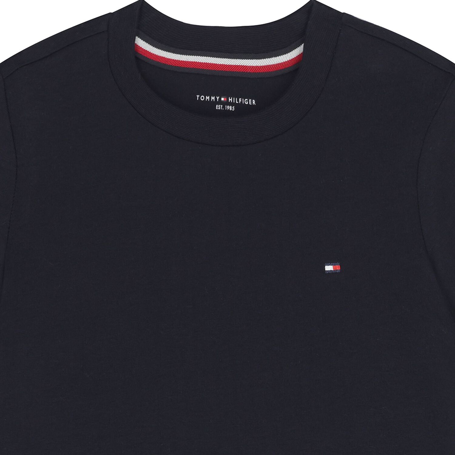 تيشيرت بنات من القطن  بالشعار باللون الوردى والكحلى ( 2 قطعه ) , 2, hi-res