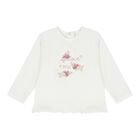 Baby Girls Ivory & Pink Puppy Leggings Set, 1, hi-res