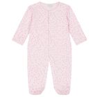Baby Girls Pink Hearts Babygrow Gift Set, 1, hi-res