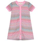 فستان بنات دانتيل باللون  الأزرق الأكوا والوردي, 1, hi-res