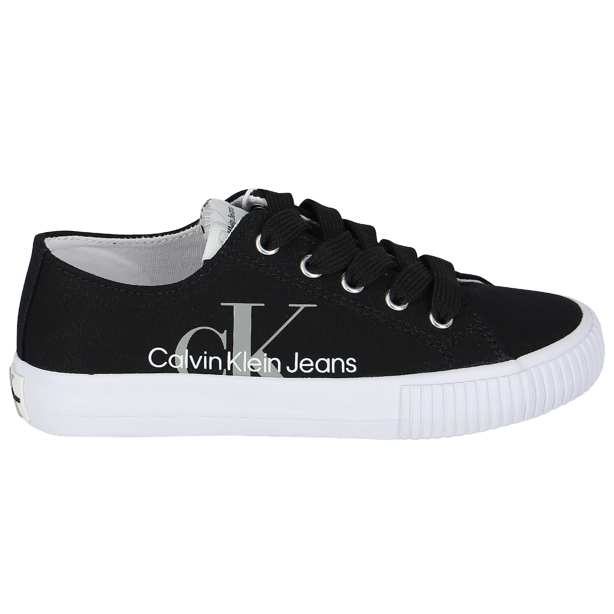 Calvin klein outlet black trainers