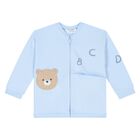 Baby Boys Blue & White Tracksuit Set, 2, hi-res