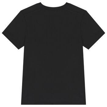 Boys Black Logo T-Shirt