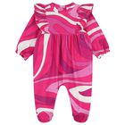 Baby Girls Pink & Purple Babygrow Gift Set, 2, hi-res