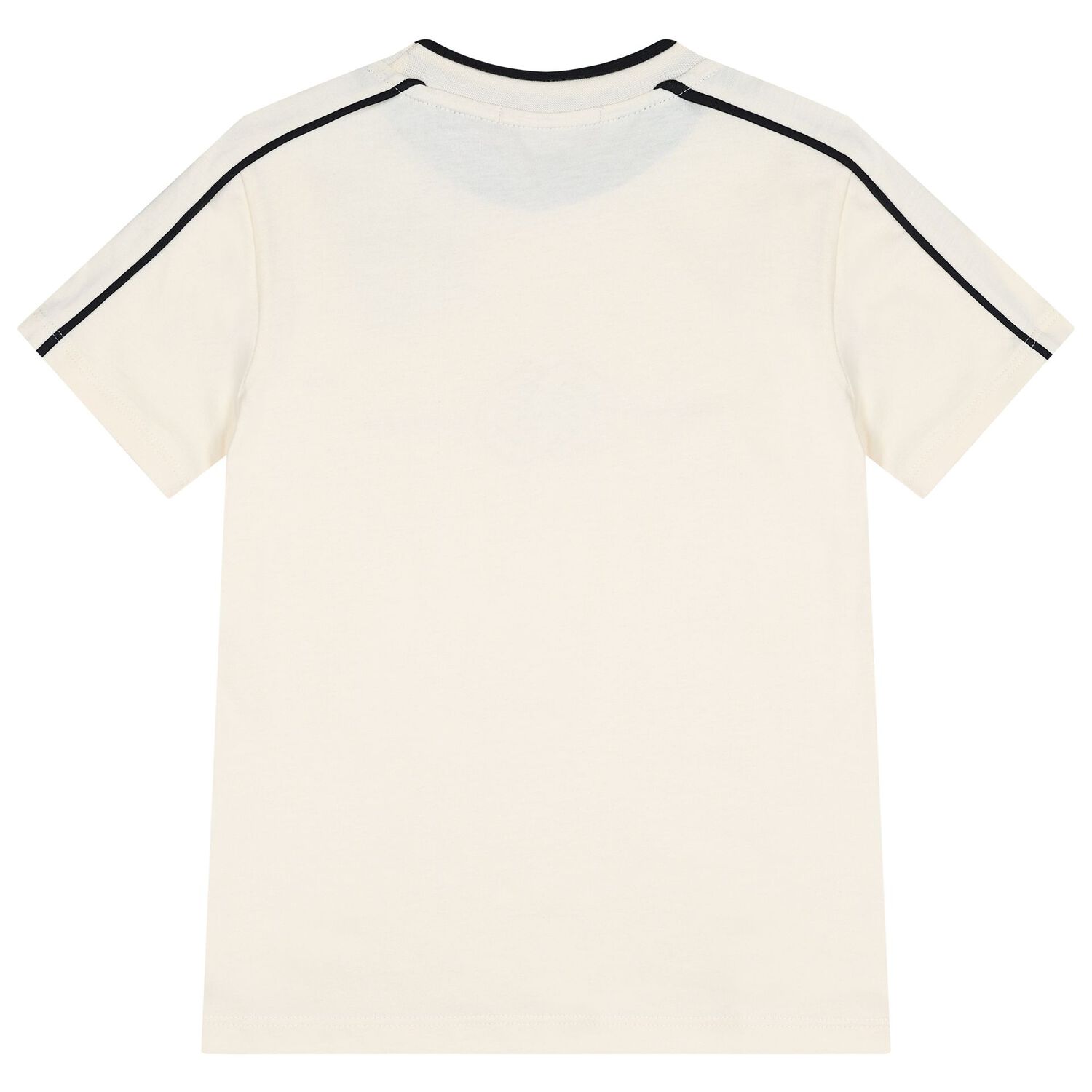 Boys Beige Logo T-Shirt, 1, hi-res