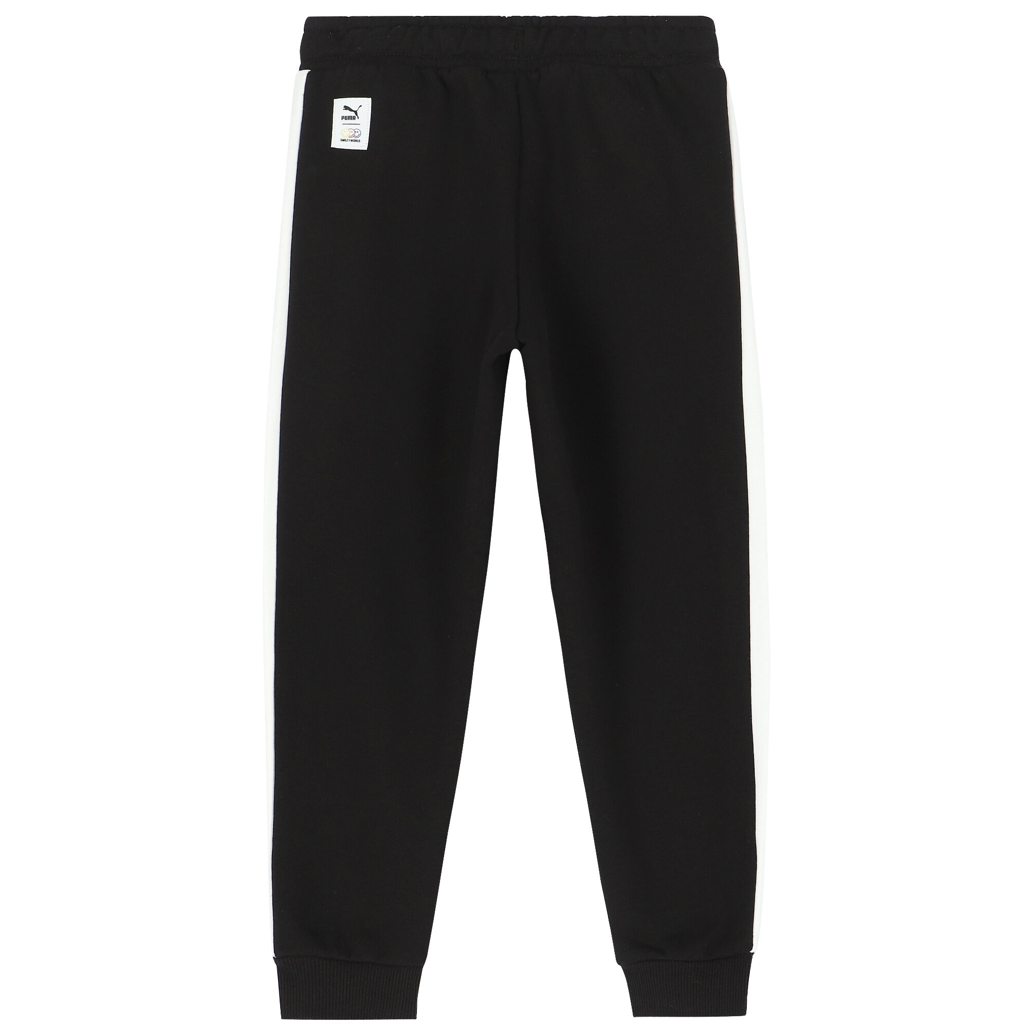 Puma Black White Logo Joggers Junior Couture UAE
