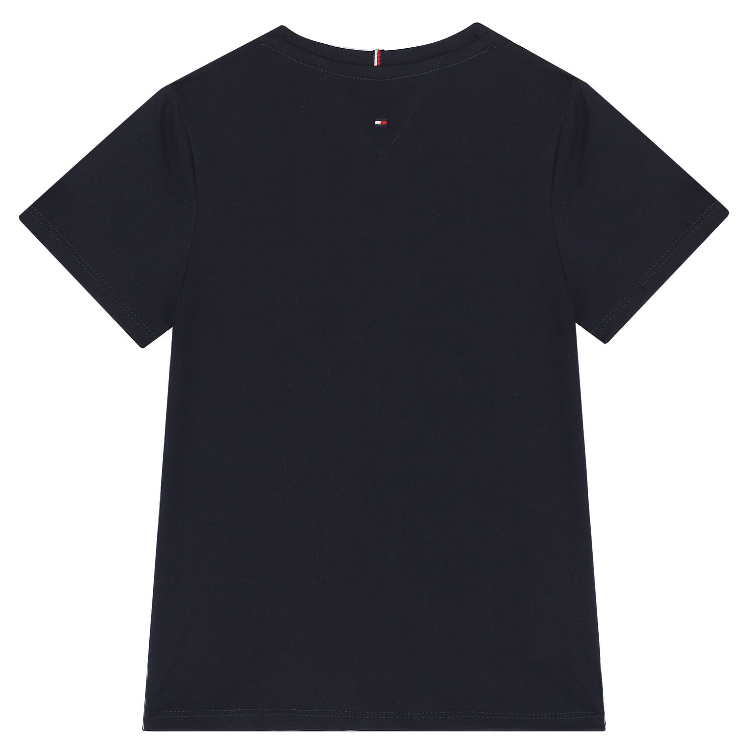 Girls Navy Logo T-Shirt, 2, hi-res