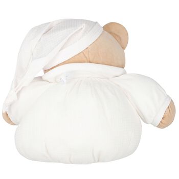 Beige & White Teddy Bear 35CM