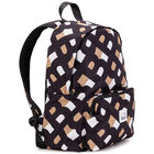 حقيبة ظهر بالشعار باللون الاسود, 1, hi-res