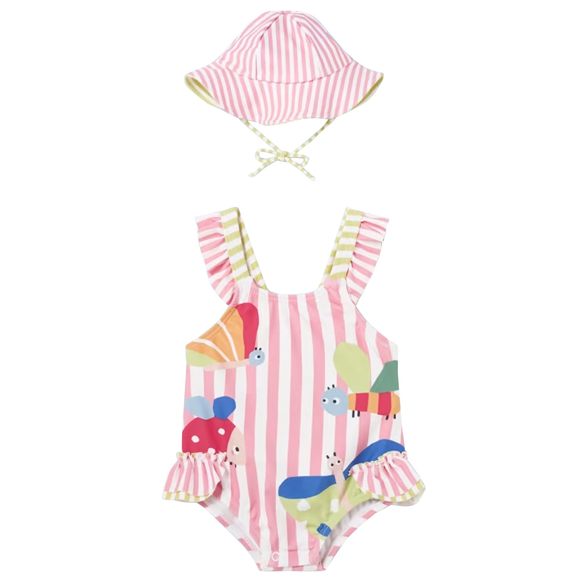 Baby girl swimsuit sale clearance