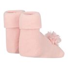 Baby Girls Pink Headband & Socks Set, 2, hi-res