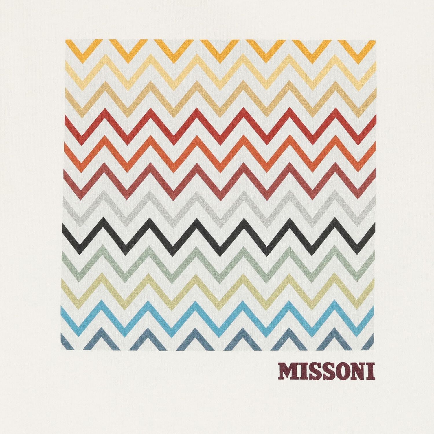 Boys Ivory Zig Zag Logo T-Shirt, 1, hi-res