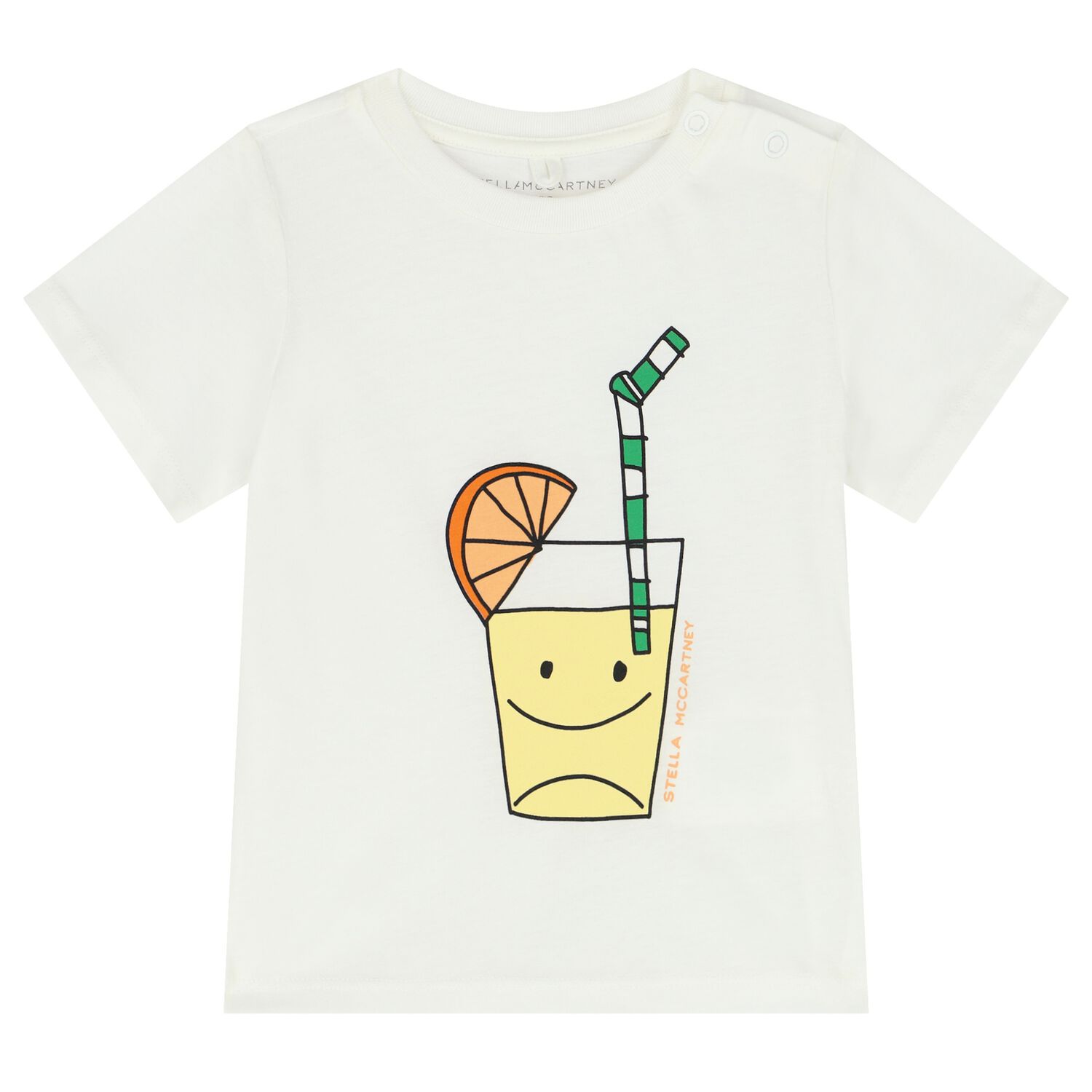 Younger Girls Ivory Lemonade T-Shirt, 1, hi-res