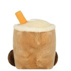 لعبة بوبا الناعمة للأطفال بنكهة الشاي الحليبي باللونين البيج والأبيض (14 سم), 1, hi-res