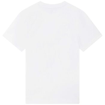 Boys White Logo T-Shirt