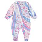 Baby Girls Pink & Lilac Fontane Babygrow Gift Set, 2, hi-res