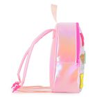 Girls Pink Patches Backpack, 1, hi-res