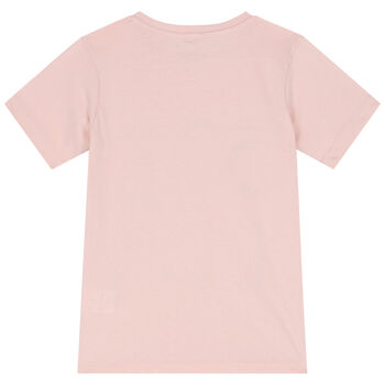 Girls Pink Logo T-Shirt