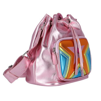 Girls Pink Star Handbag