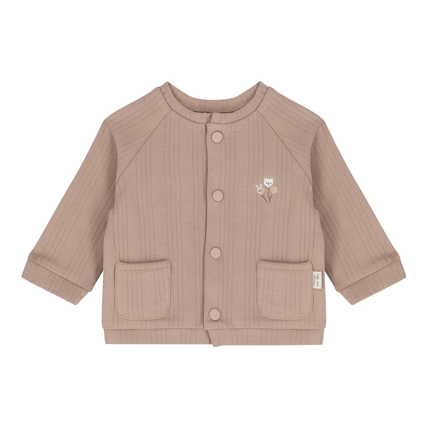 Baby Girls Beige & Ivory Tracksuit ( 3 Piece ), 1, hi-res