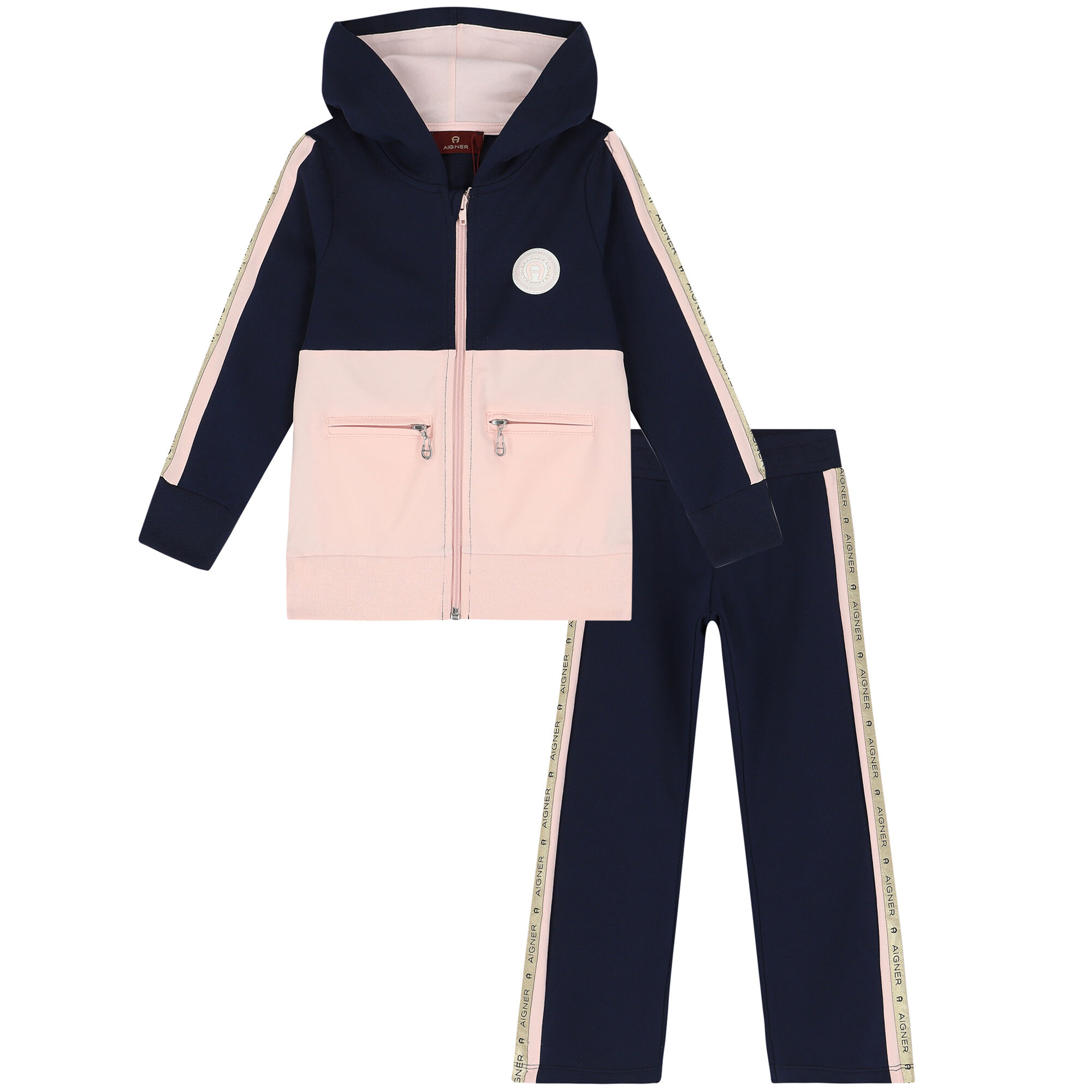 Navy tracksuit for girls online