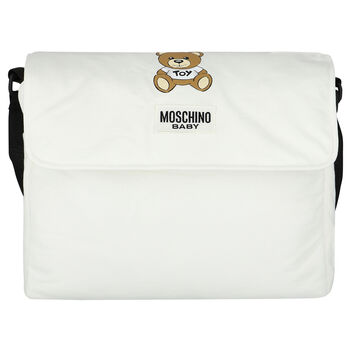 Ivory Teddy Bear Logo Baby Changing Bag