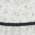 فستان بنات بطبعة الزهور باللون الأبيض, 1, hi-res