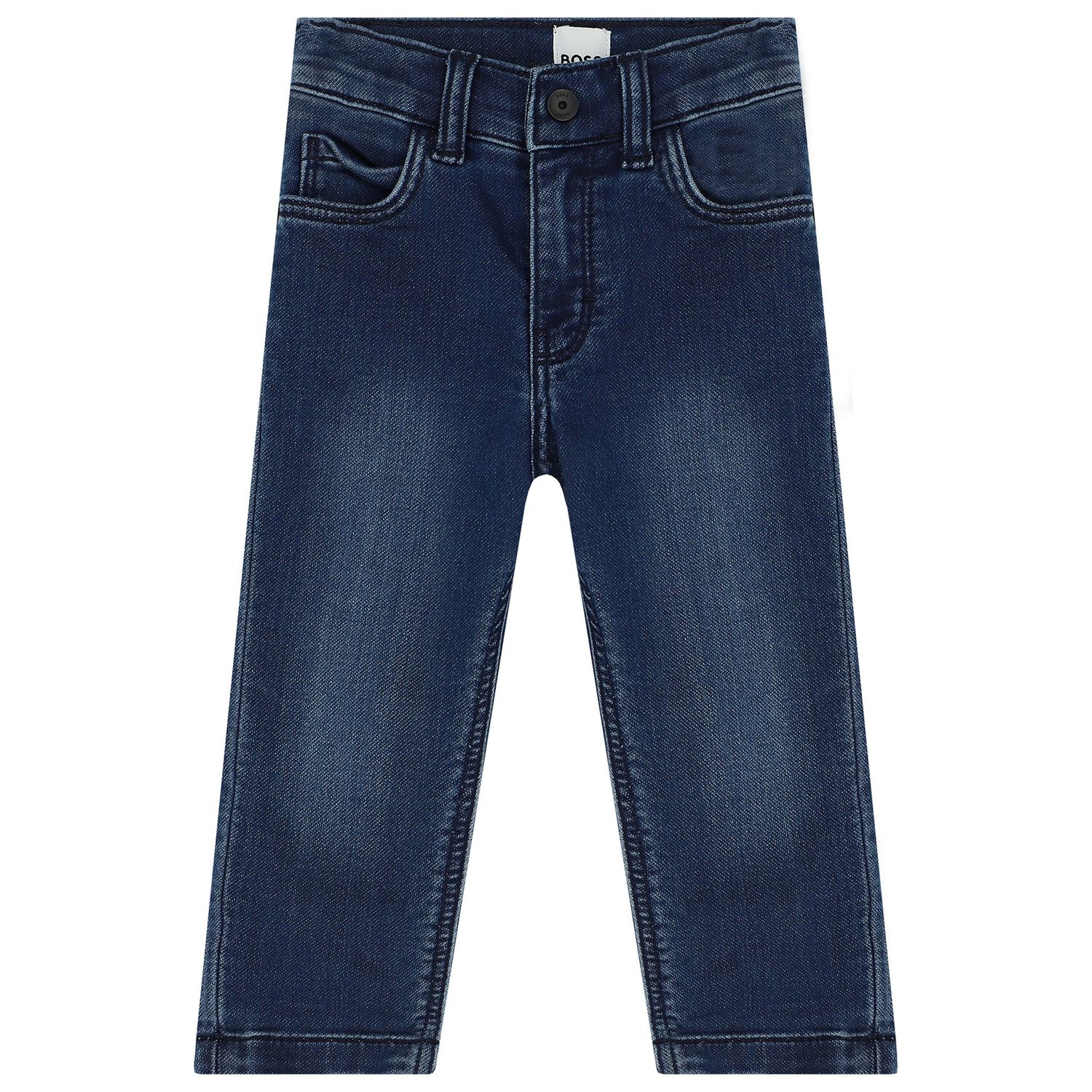 Younger Boys Blue Denim Jeans, 1, hi-res image number null