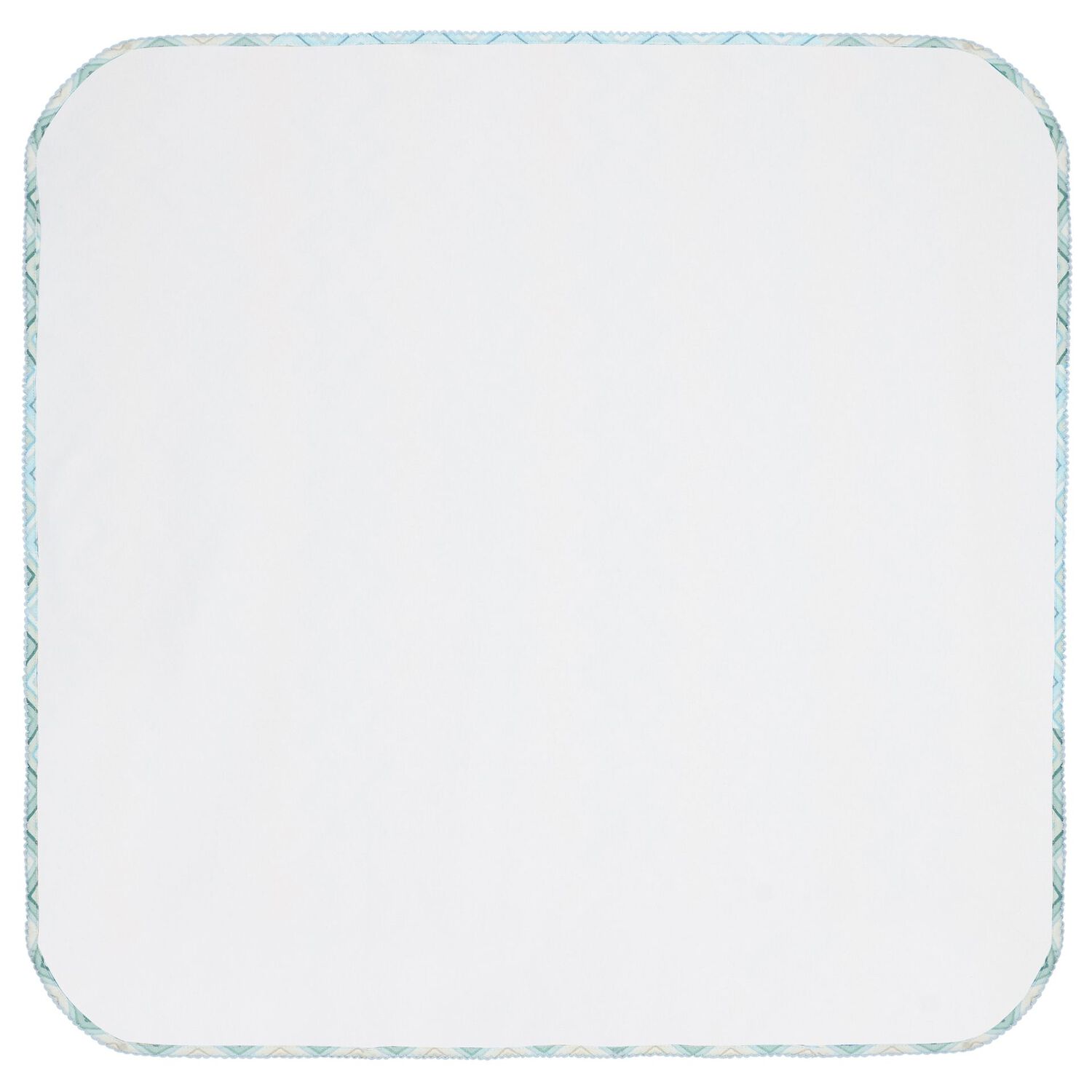 Blue & Yellow Zig Zag Baby Blanket, 3, hi-res