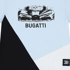 Younger Boys Blue Logo T-Shirt, 2, hi-res