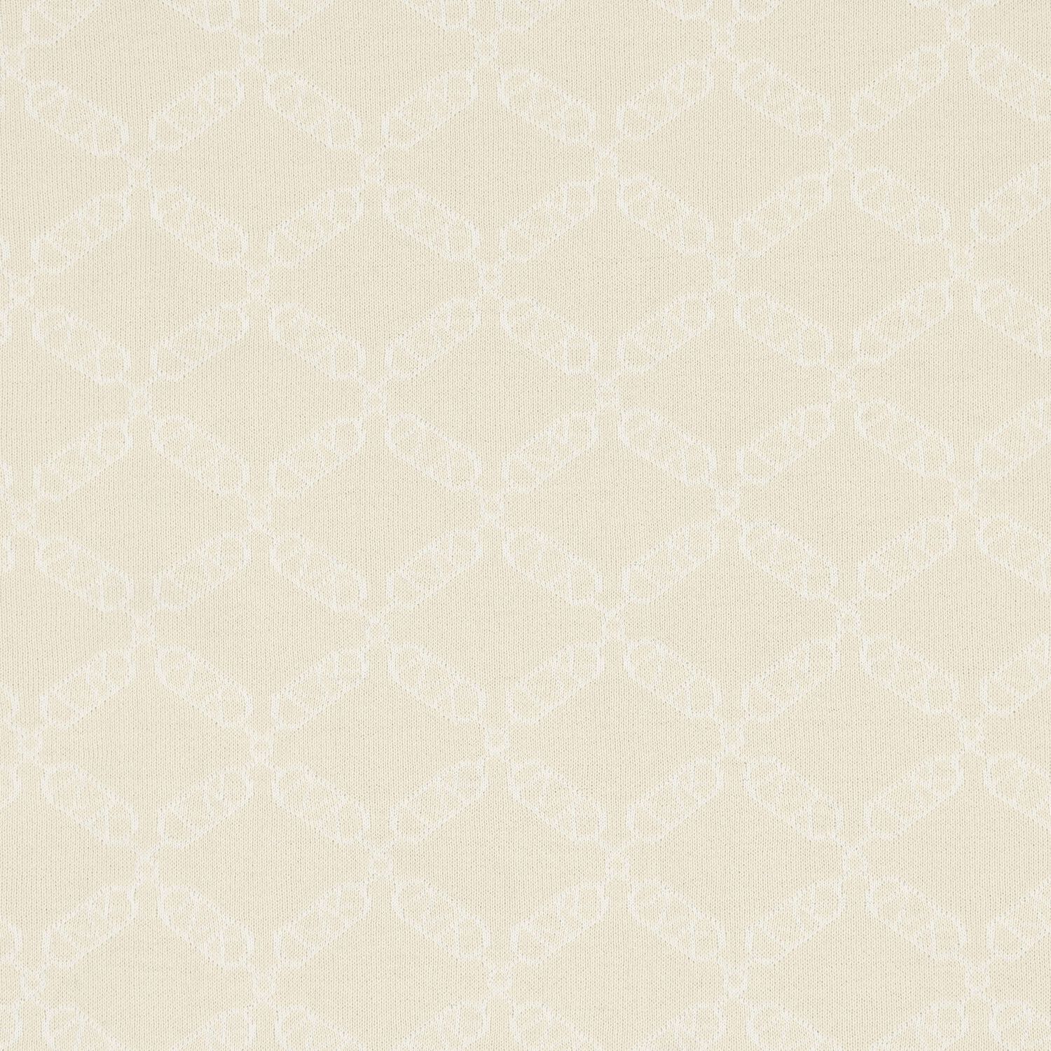 Baby Girls Beige & White Logo Blanket, 1, hi-res image number null