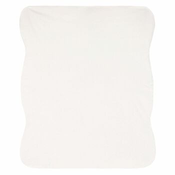 Baby Girls Pink & White Floral Blanket