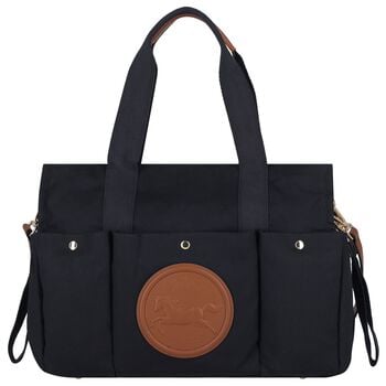 Navy Blue Horse Medal Baby Changing Bag ( 41cm )
