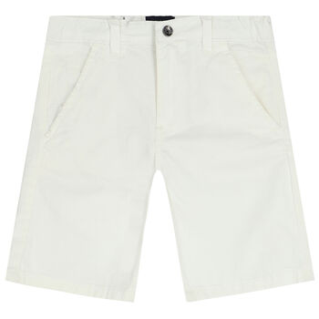 Boys Ivory Chino Shorts