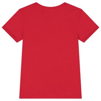 Boys Red Logo T-Shirt