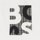 توب اولاد باكمام طويله بالشعار باللون الابيض , 1, hi-res