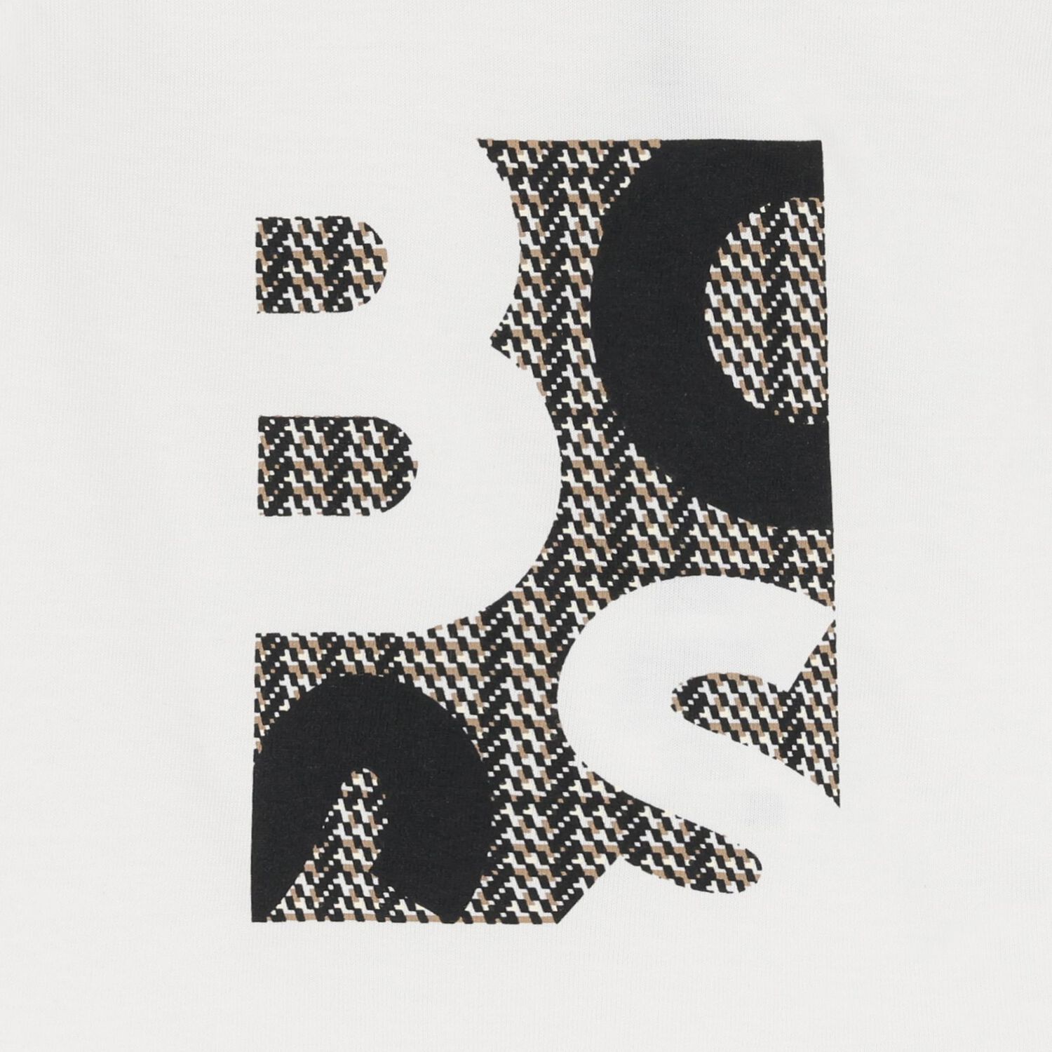 توب اولاد باكمام طويله بالشعار باللون الابيض , 1, hi-res