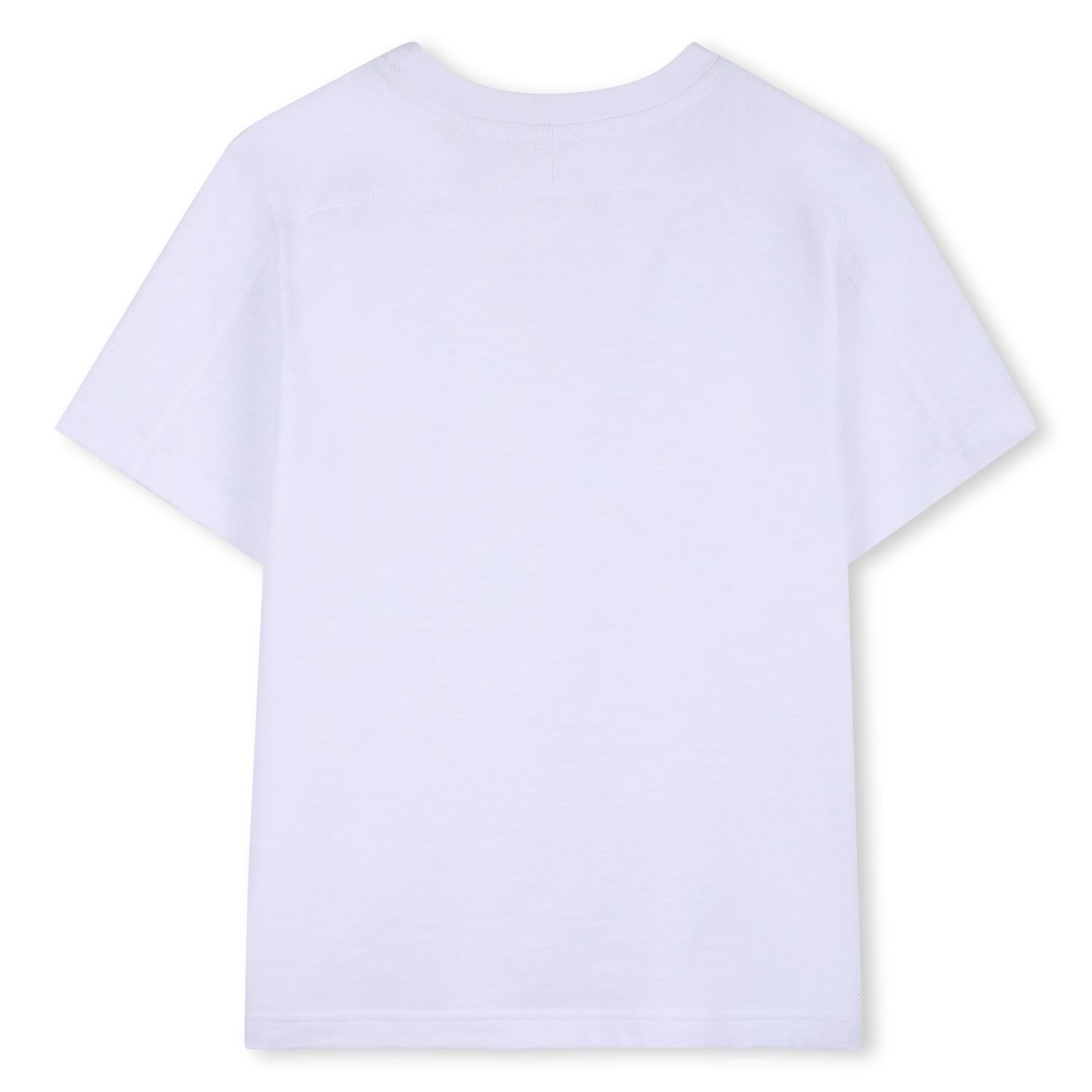 Boys White Logo T-Shirt, 1, hi-res