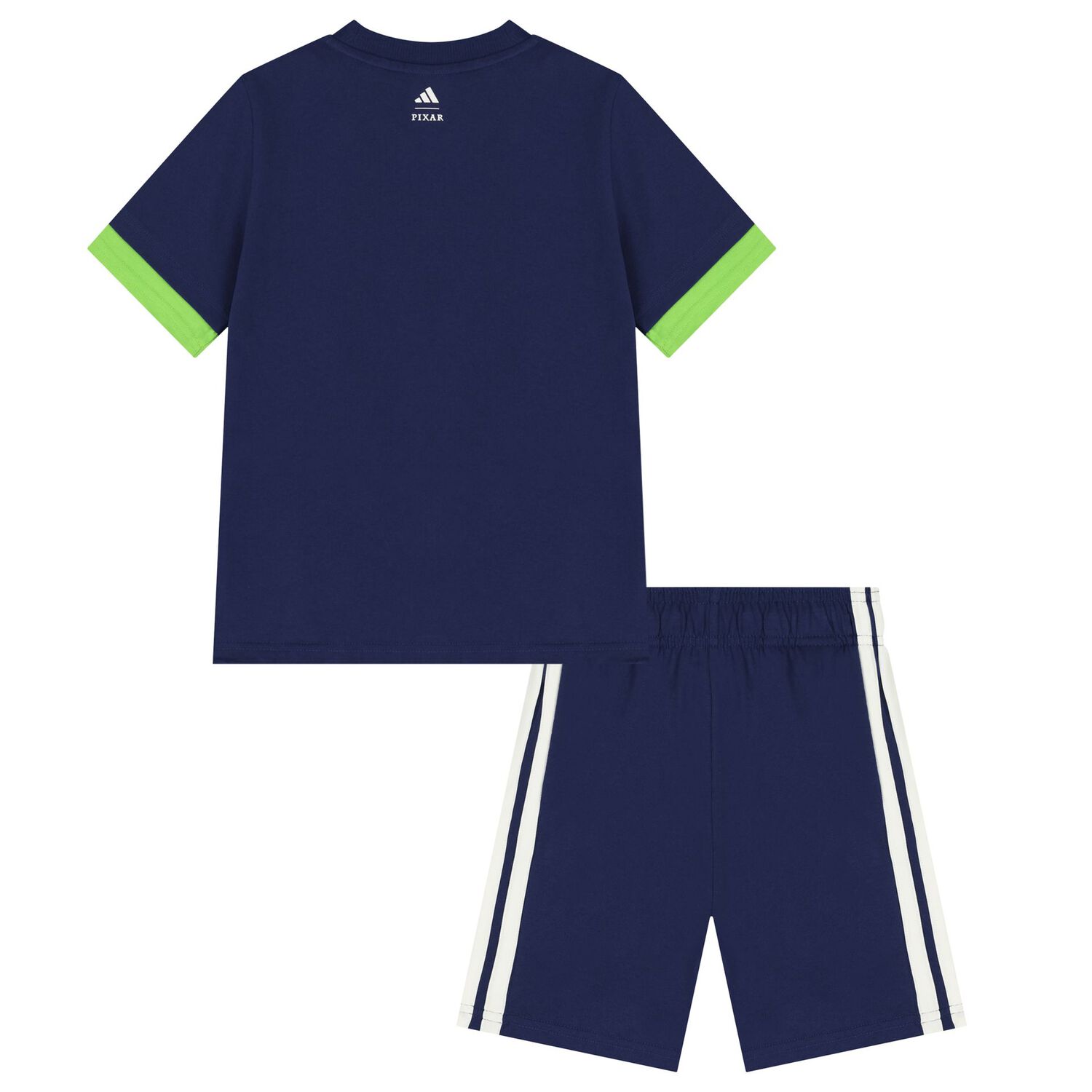 Boys Navy Blue Buzz Lightyear Disney Shorts Set, 1, hi-res