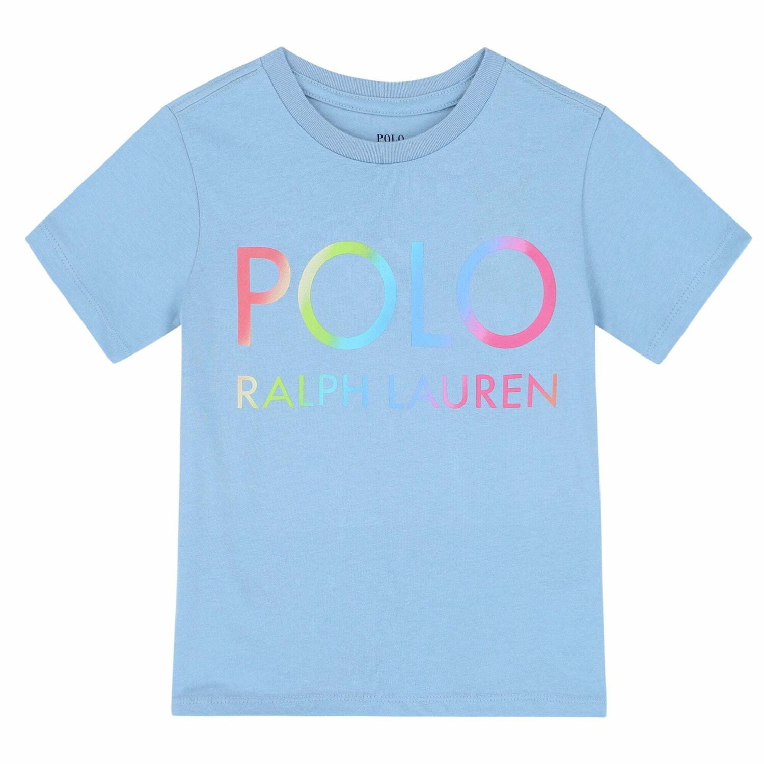Girls Blue Logo T-Shirt, 1, hi-res image number null