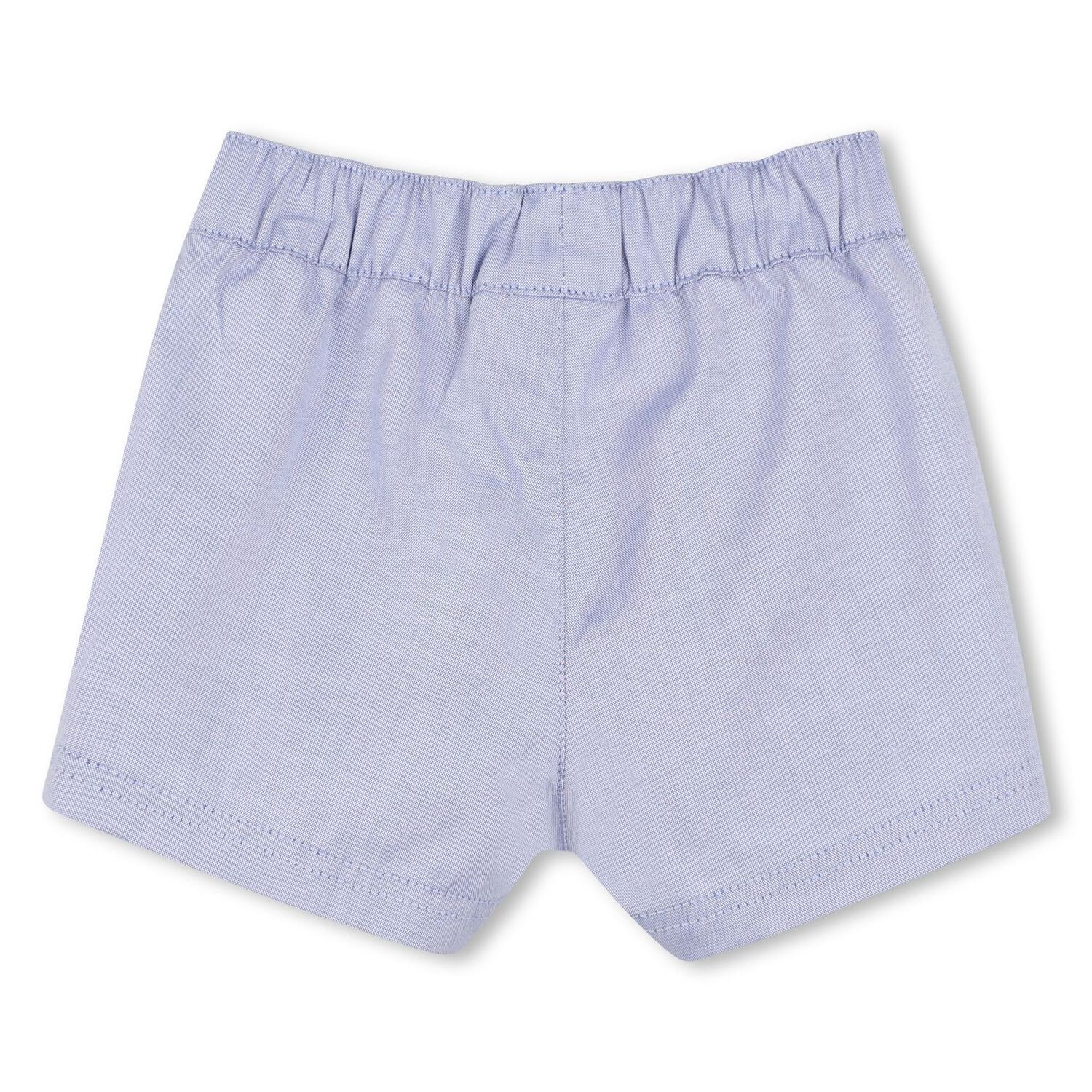 Baby Boys Blue Logo Shorts Set, 1, hi-res