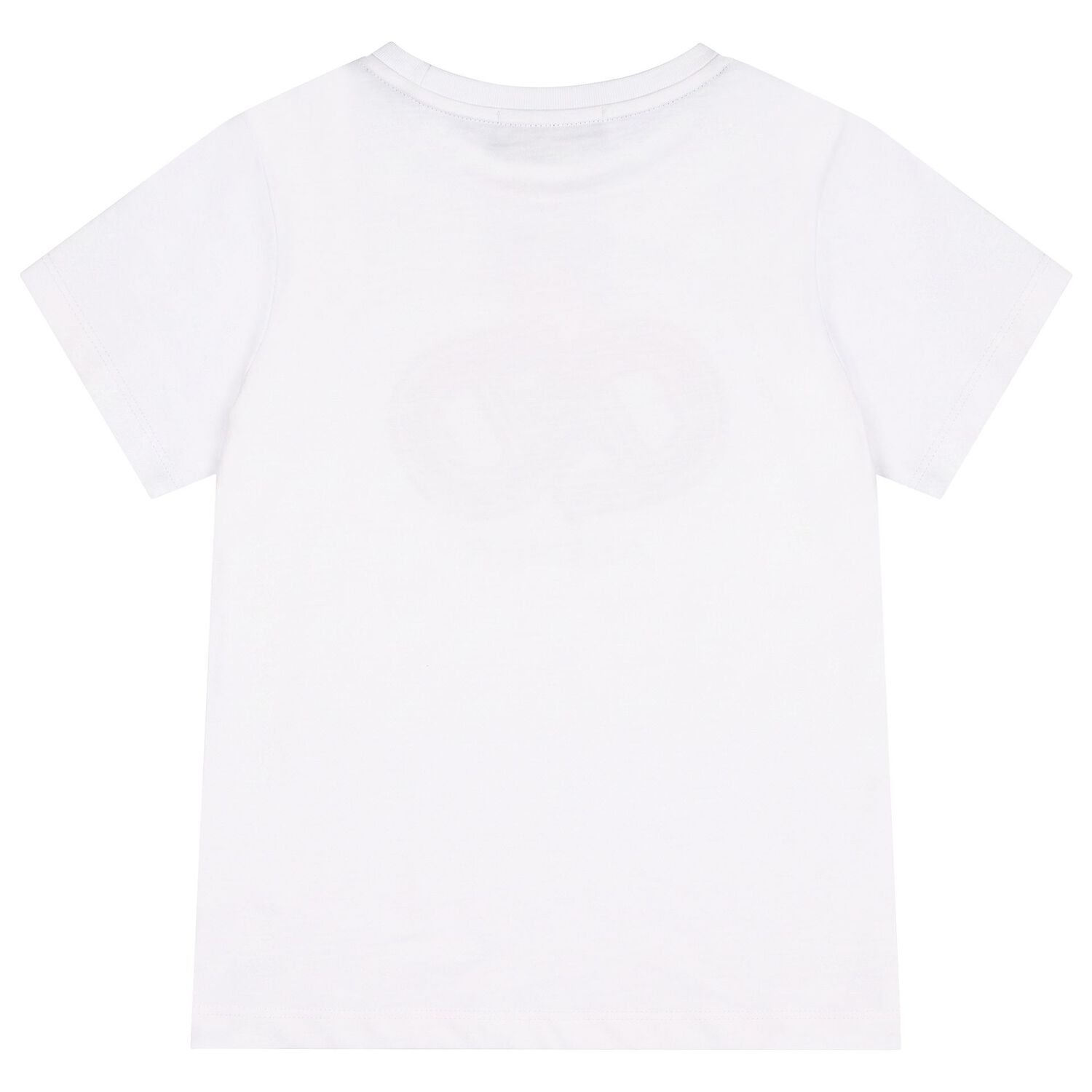 Boys White Logo T-Shirt, 3, hi-res