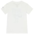 قميص أبيض بشعار للأولاد, 1, hi-res