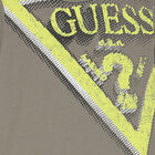 تيشيرت أولاد بالشعار باللون الاخضر الكاكى, 1, hi-res