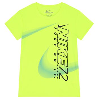 Boys Green Logo T-Shirt